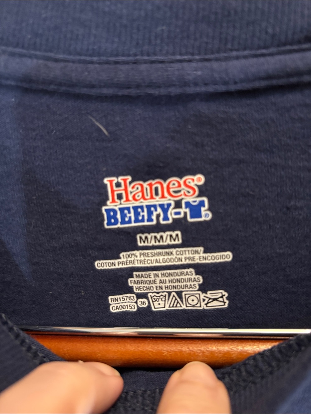 Eskimo Joe’s Stillwater OK Graphic Long Sleeve Shirt Navy Blue Hanes Beefy T Med - Picture 2 of 7